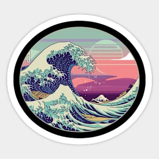 The Great Wave off Kanagawa Sticker